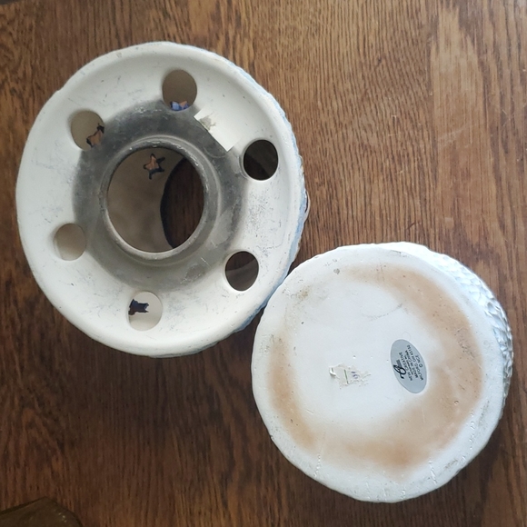 New Creative Enterprises Inc. Terracotta Angel Candle Holder with Shade - Picture 10 of 11